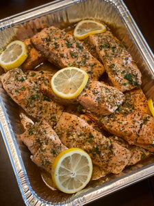 Garlic Herbed Salmon