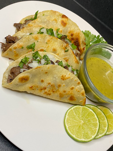 Quesa Carne Asada Tacos